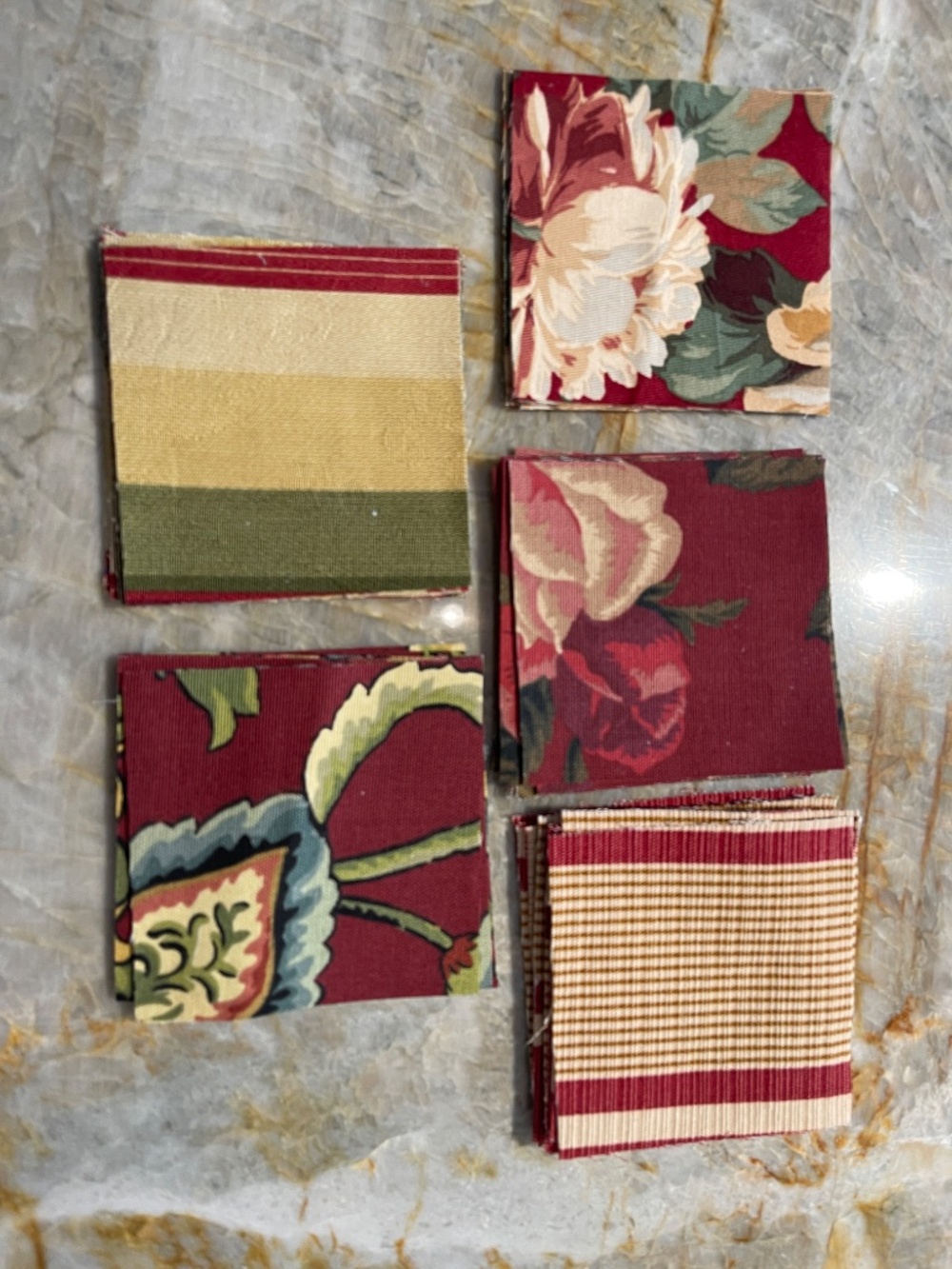 4" Inch Quilt Squares 51 Count